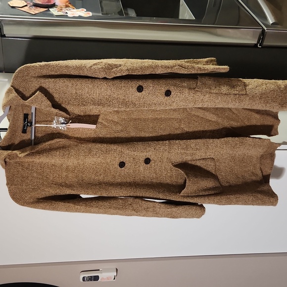 Love Tree Brown Cardigan - Picture 1 of 4